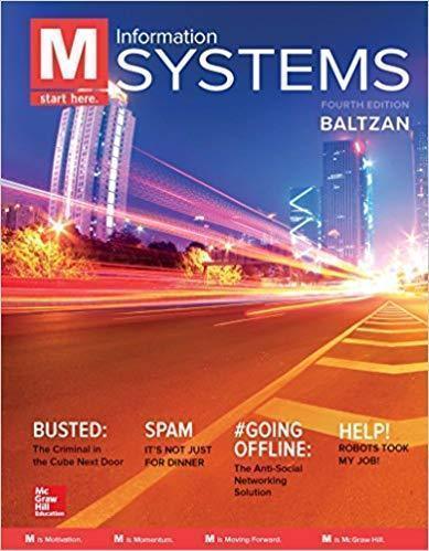 M Information Systems 4Th Edition (PDF Instant Download)