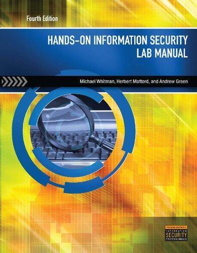 Hands On Information Security Lab Manual 4Th Edition (PDF Instant Download)