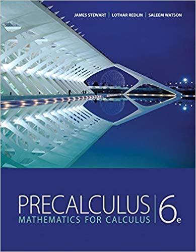Precalculus Mathematics For Calculus 6Th Edition (PDF Instant Download)