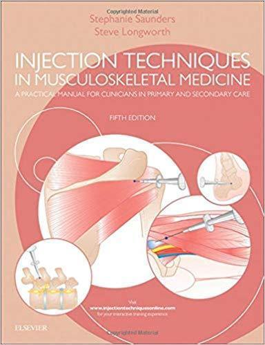 Injection Techniques in Musculoskeletal Medicine 5Th Edition (PDF Instant Download)