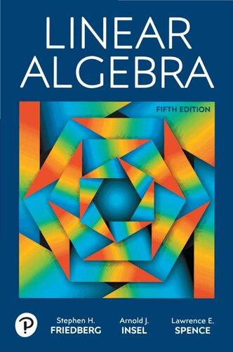 Linear Algebra 5Th Edition (PDF Instant Download)