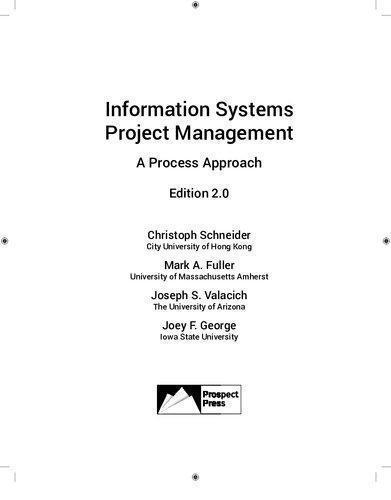 Information Systems Project Management 2 0 (PDF Instant Download)