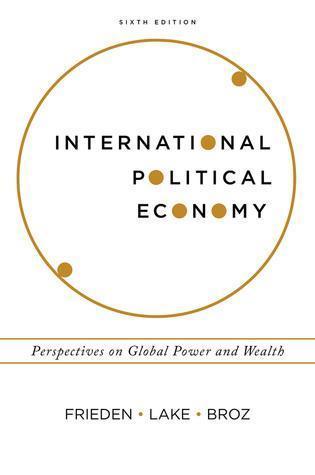 International Political Economy Perspectives On Global Power And Wealth 6Th Edition (PDF Instant Download)