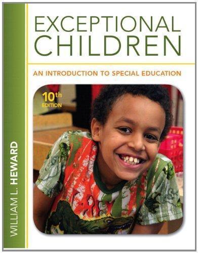 Exceptional Children An Introduction To Special Education 10Th Edition (PDF Instant Download)