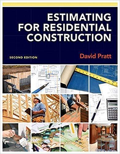 Estimating For Residential Construction 2Nd Edition (PDF Instant Download)