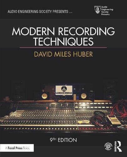 Modern Recording Techniques Audio Engineering Society Presents 9Th Edition (PDF Instant Download)
