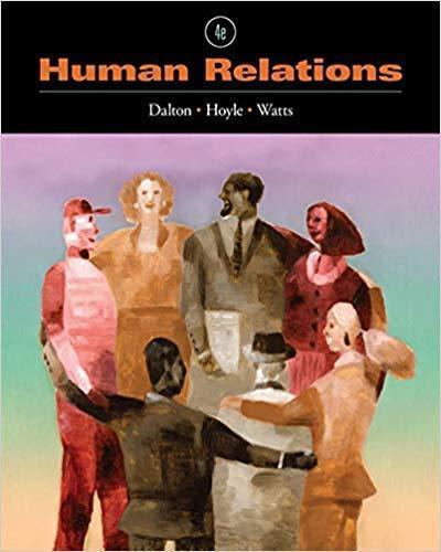 Human Relations 4Th Edition (PDF Instant Download)