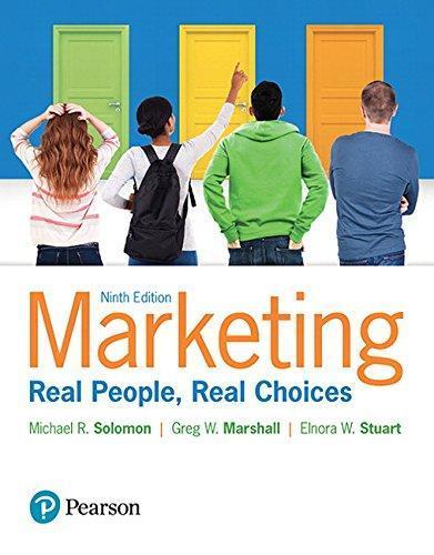 Marketing Real People Real Choices 9Th Edition (PDF Instant Download)