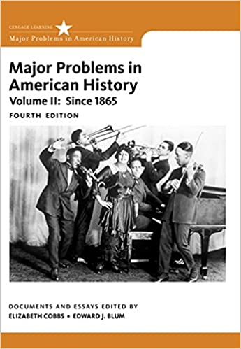 Major Problems In American History Volume Ii (PDF Instant Download)