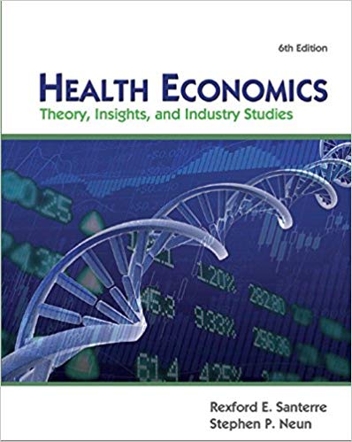 Health Economics: Theory, Insights, and Industry Studies 6th Edition (PDF Instant Download)