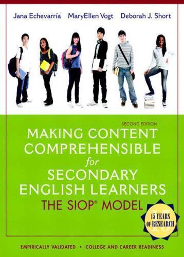 Making Content Comprehensible For Secondary English Learners The Siop Model 2Nd Edition (PDF Instant Download)