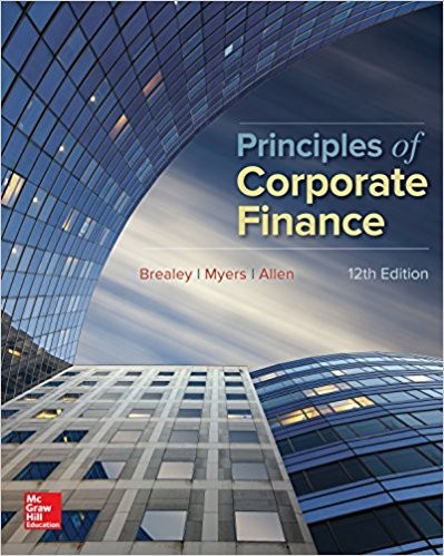 Principles of Corporate Finance 12th by Richard Brealey (PDF Instant Download)