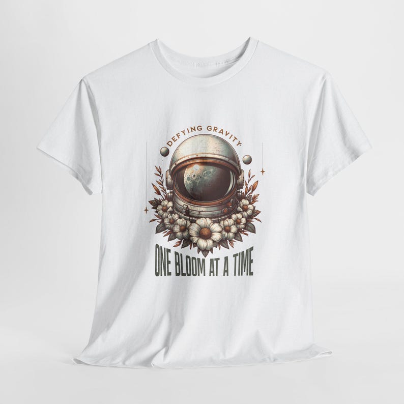 Astronaut Helmet Unisex Tee, Boho Style Flower Astronaut Shirt, Inspirational Quote T-Shirt, Space Lover Gift, Galaxy Tee, Space ExplorationAstronaut Helmet Unisex Tee, Boho Style Flower Astronaut Shirt, Inspirational Quote T-Shirt, Space Lover Gift, Galaxy Tee, Space Exploration