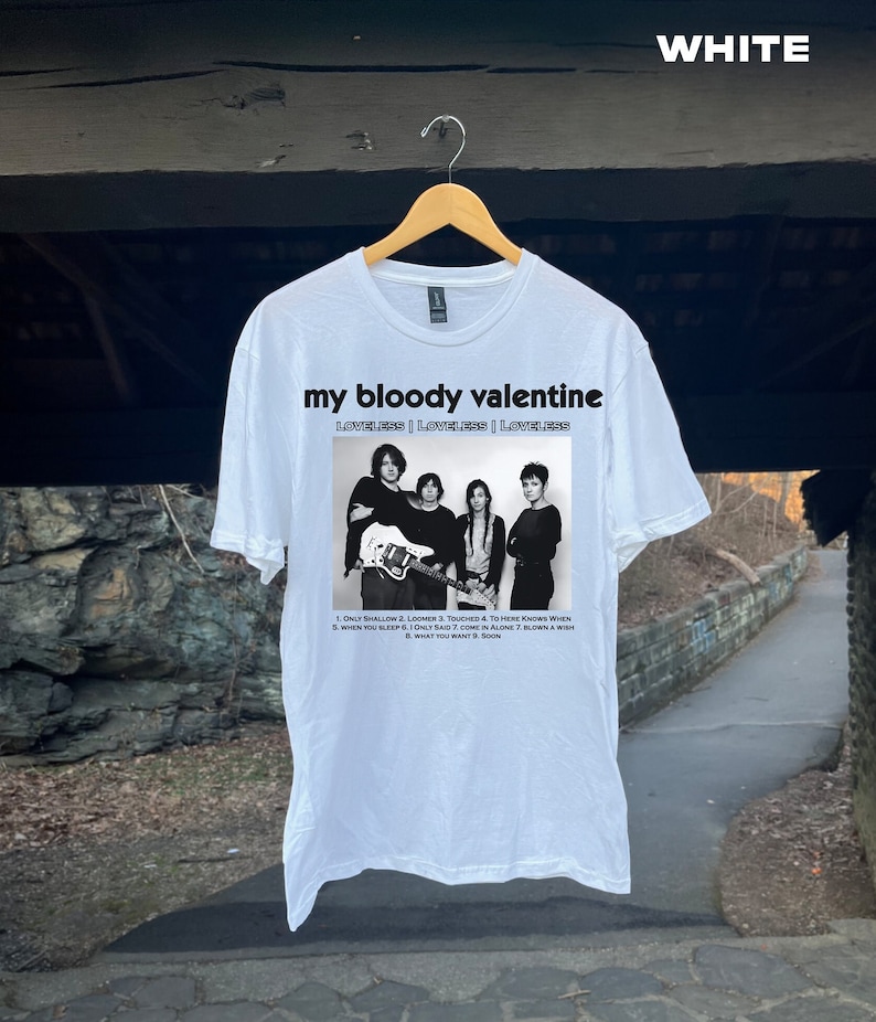 My Bloody Valentine Shirt, My Bloody Valentine Loveless TShirt, My Bloody Valentine Merch, My Bloody Valentine Tour, Music Shirt, MBV For Men And Women