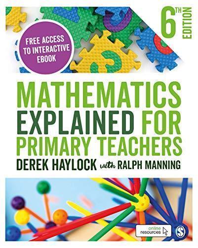 Mathematics Explained For Primary Teachers 6th Edition (PDF Instant Download)