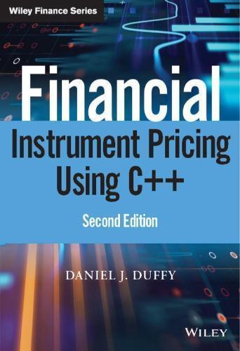 Financial Instrument Pricing Using C 2Nd Edition (PDF Instant Download)