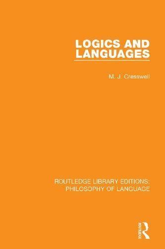 Logics And Languages (PDF Instant Download)