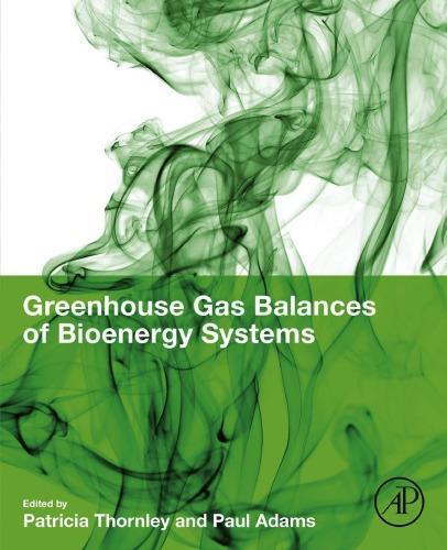 Greenhouse Gas Balances Of Bioenergy Systems (PDF Instant Download)