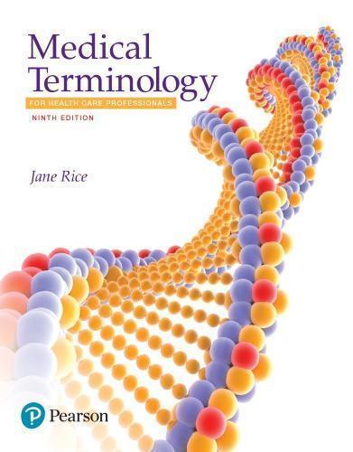 Medical Terminology For Health Care Professionals 9Th Edition (PDF Instant Download)