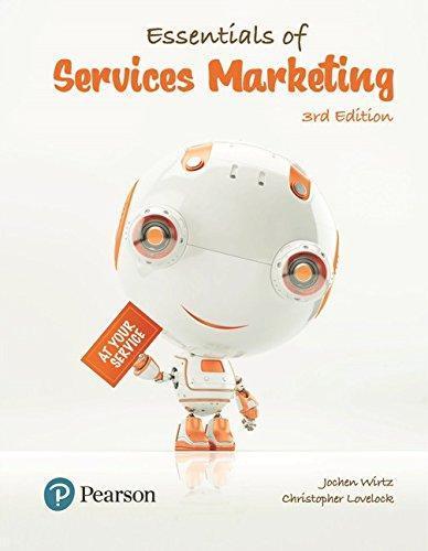 Essentials Of Services Marketing 3rd edition (PDF Instant Download)