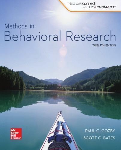 Methods In Behavioral Research 12Th Edition (PDF Instant Download)