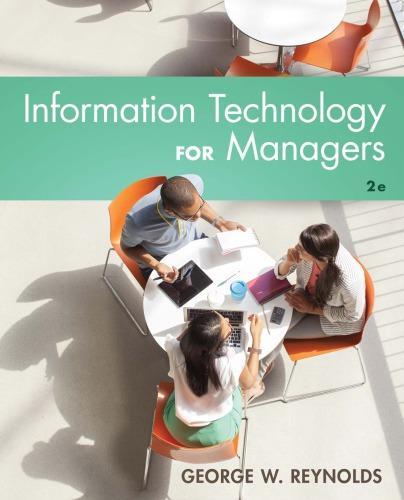 Information Technology For Managers 2Nd Edition (PDF Instant Download)