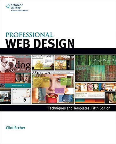 Professional Web Design Techniques And Templates 5Th Edition (PDF Instant Download)