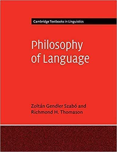 Philosophy Of Language (PDF Instant Download)