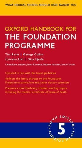 Oxford Handbook For The Foundation Programme (PDF Instant Download)