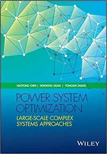 Power System Optimization Large Scale Complex Systems Approaches (PDF Instant Download)