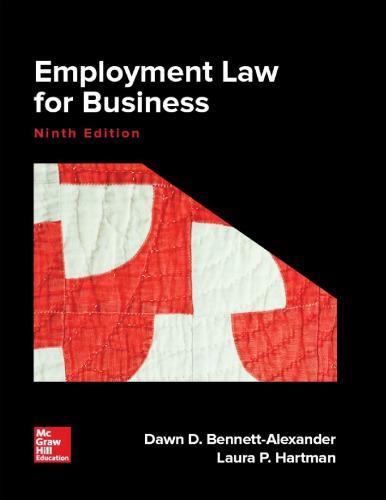 Employment Law For Business 9Th Edition (PDF Instant Download)