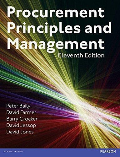 Procurement Principles Management 11Th Edition (PDF Instant Download)