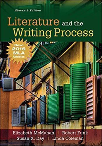 Literature And The Writing Process 11Th Edition (PDF Instant Download)