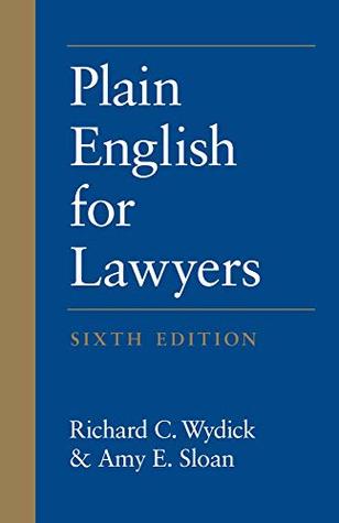 Plain English For Lawyers 6Th Edition (PDF Instant Download)