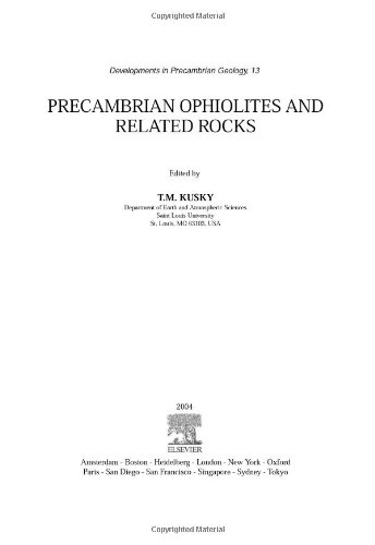 Precambrian Ophiolites and Related Rocks  Edition (PDF Instant Download)