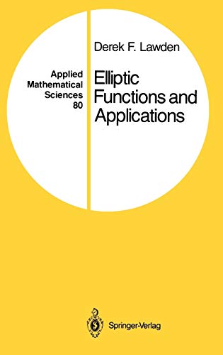 Elliptic Functions and Applications 1 Edition (PDF Instant Download)