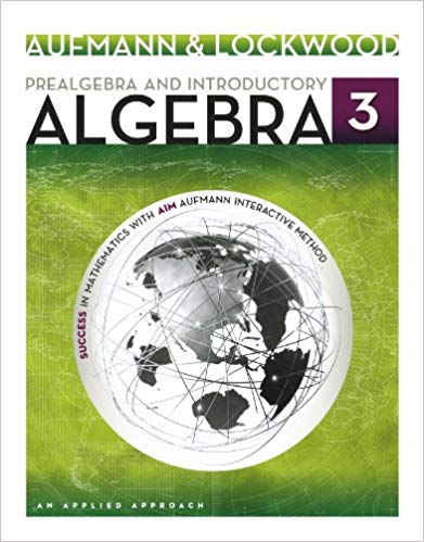 Prealgebra and Introductory Algebra: An Applied Approach 3rd Edition (PDF Instant Download)