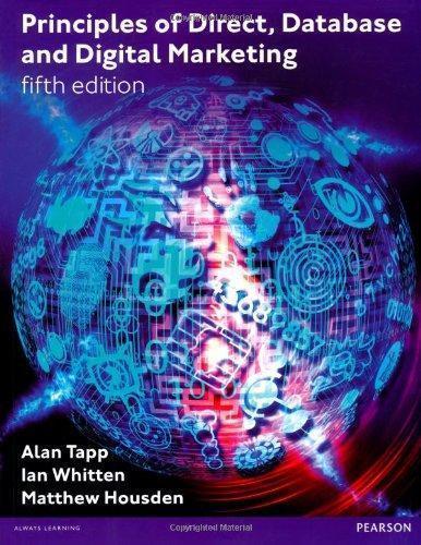 Principles Of Direct Database Digital Marketing 5Th Edition (PDF Instant Download)