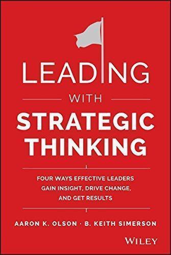 Leading With Strategic Thinking Four Ways Effective Leaders Gain Insight Drive Change And Get Results (PDF Instant Download)