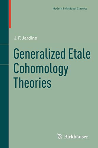 Generalized Etale Cohomology Theories 1 Edition (PDF Instant Download)