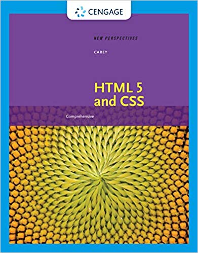 New Perspectives on HTML 5 and CSS: Comprehensive 8th Edition (PDF Instant Download)