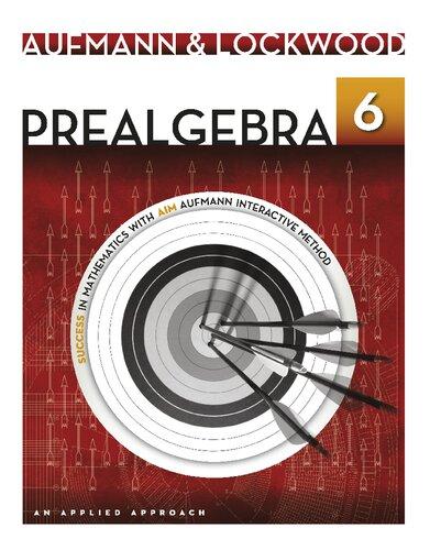 Prealgebra An Applied Approach 6th Edition (PDF Instant Download)