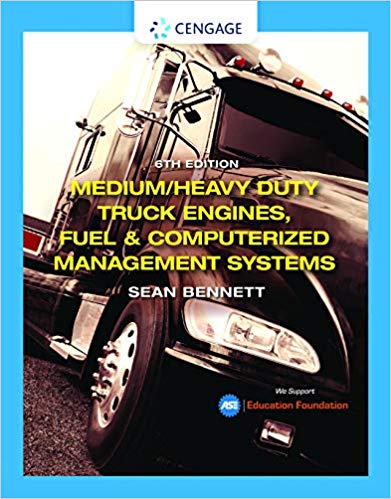 Medium/Heavy Duty Truck Engines, Fuel & Computerized Management Systems 6th Editio (PDF Instant Download)
