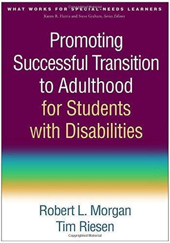 Promoting Successful Transition To Adulthood For Students With Disabilities (PDF Instant Download)