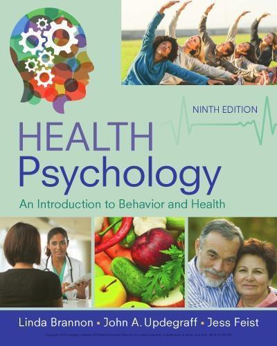 Health Psychology An Introduction To Behavior And Health 9Th Edition (PDF Instant Download)