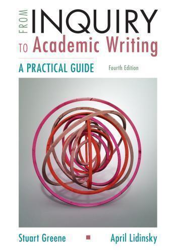 From Inquiry To Academic Writing A Practical Guide 4Th Edition (PDF Instant Download)