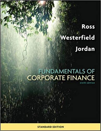 Fundamentals Of Corporate Finance Standard 9Th Edition (PDF Instant Download)