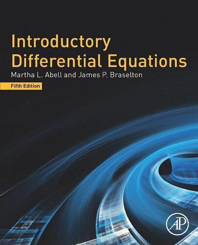 Introductory Differential Equations 5Th Edition (PDF Instant Download)