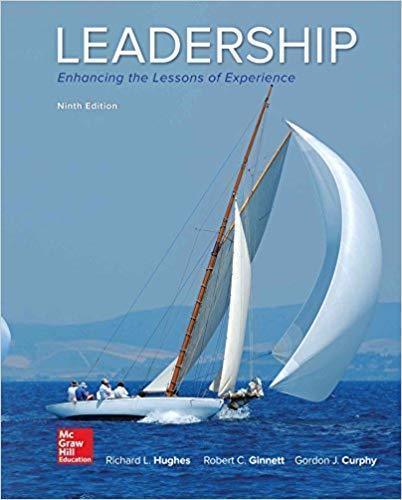 Leadership Enhancing The Lessons Of Experience 9Th Edition (PDF Instant Download)