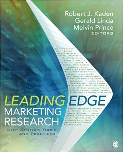 Leading Edge Marketing Research 2 (PDF Instant Download)